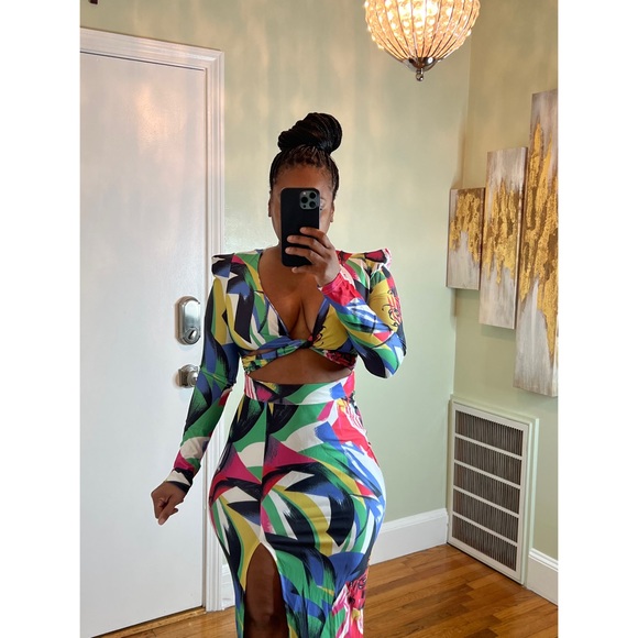 🌹NEW - TIKA Dress in Multi - Picture 3 of 13